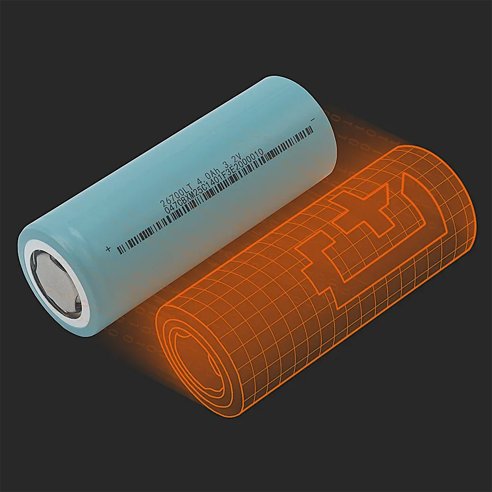 CBAK 26700LT: die physische Zelle neben ihrem Batemo-Modell