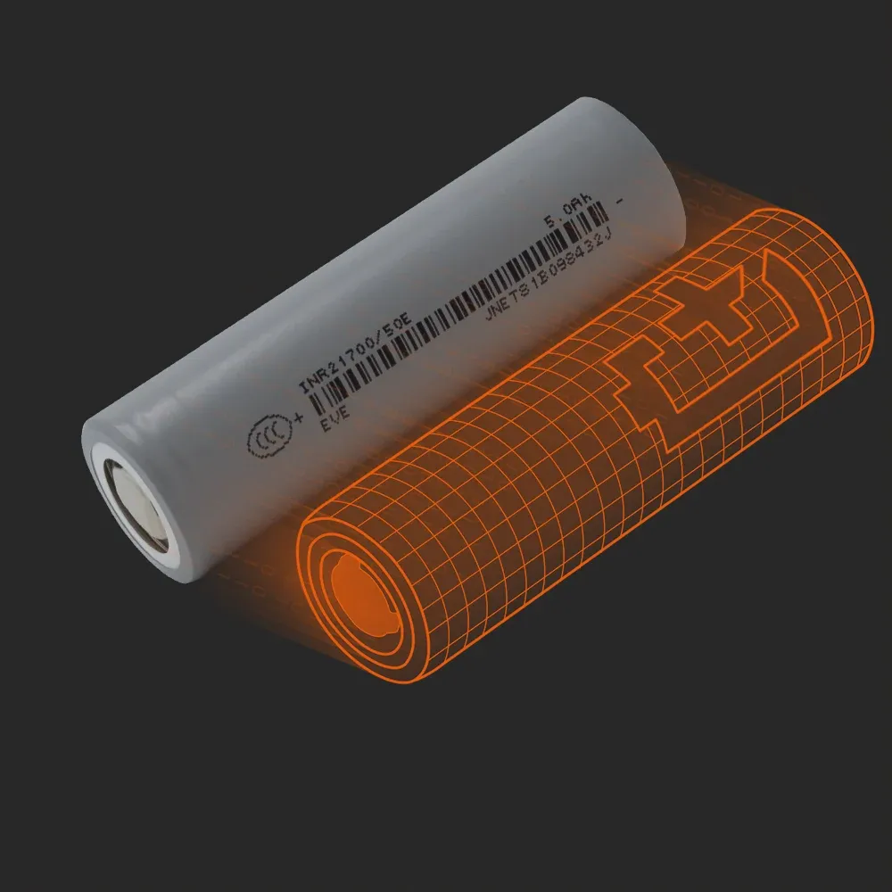 EVE Energy INR21700-50E: Batemo 모델과 함께한 실물 셀
