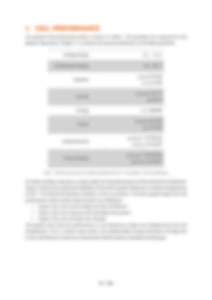 Blurred preview of page 5 of the sample Batemo Cell Report for the muRata US18650-VTC4: the performance table of the cell
