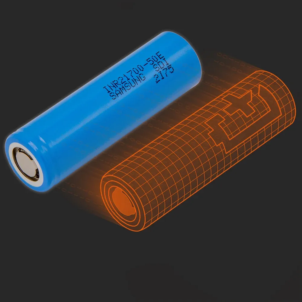 Samsung SDI INR21700-50E: Batemo 모델과 함께한 실물 셀