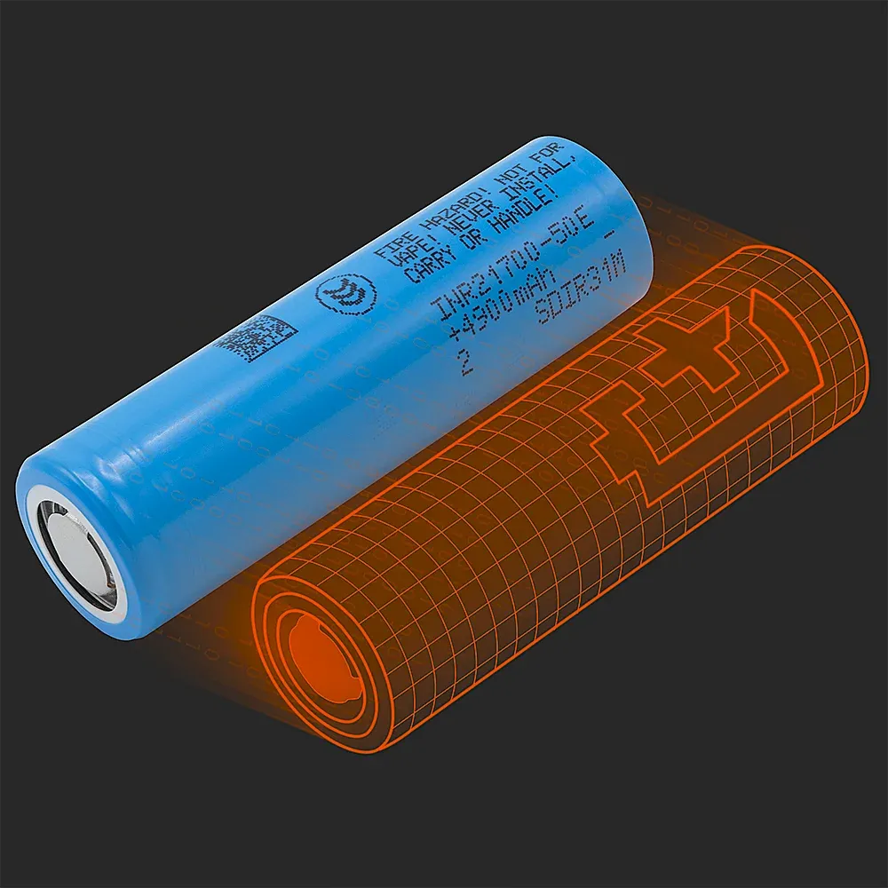 Samsung SDI INR21700-50E(2): the physical cell next to its Batemo model