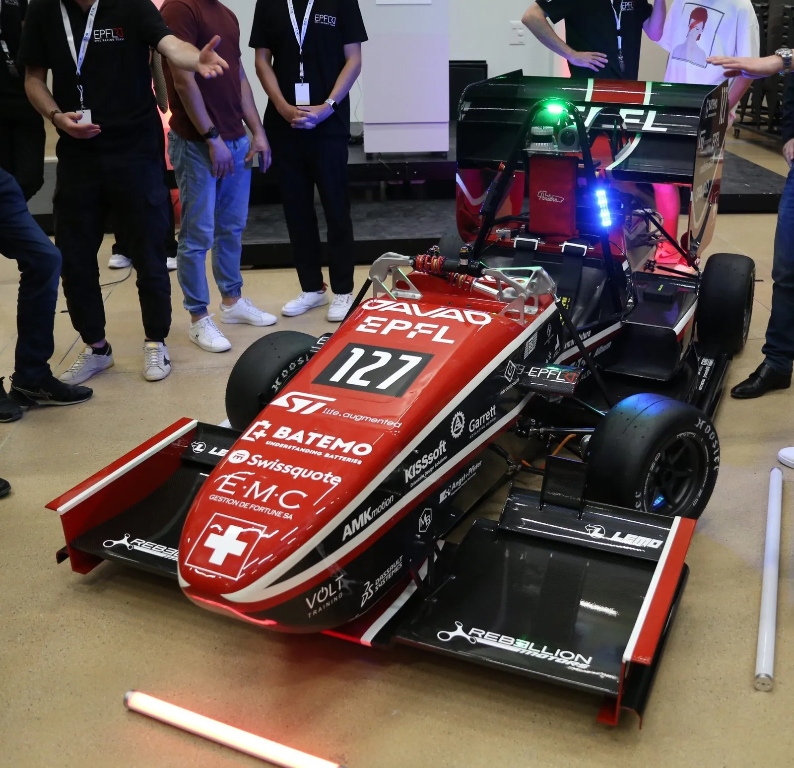 EPFL 레이싱 팀의 레이스카