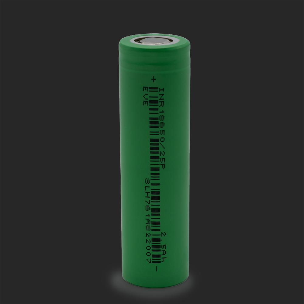 EVE 25P 18650 2500mAh 30A Battery - IMR Batteries